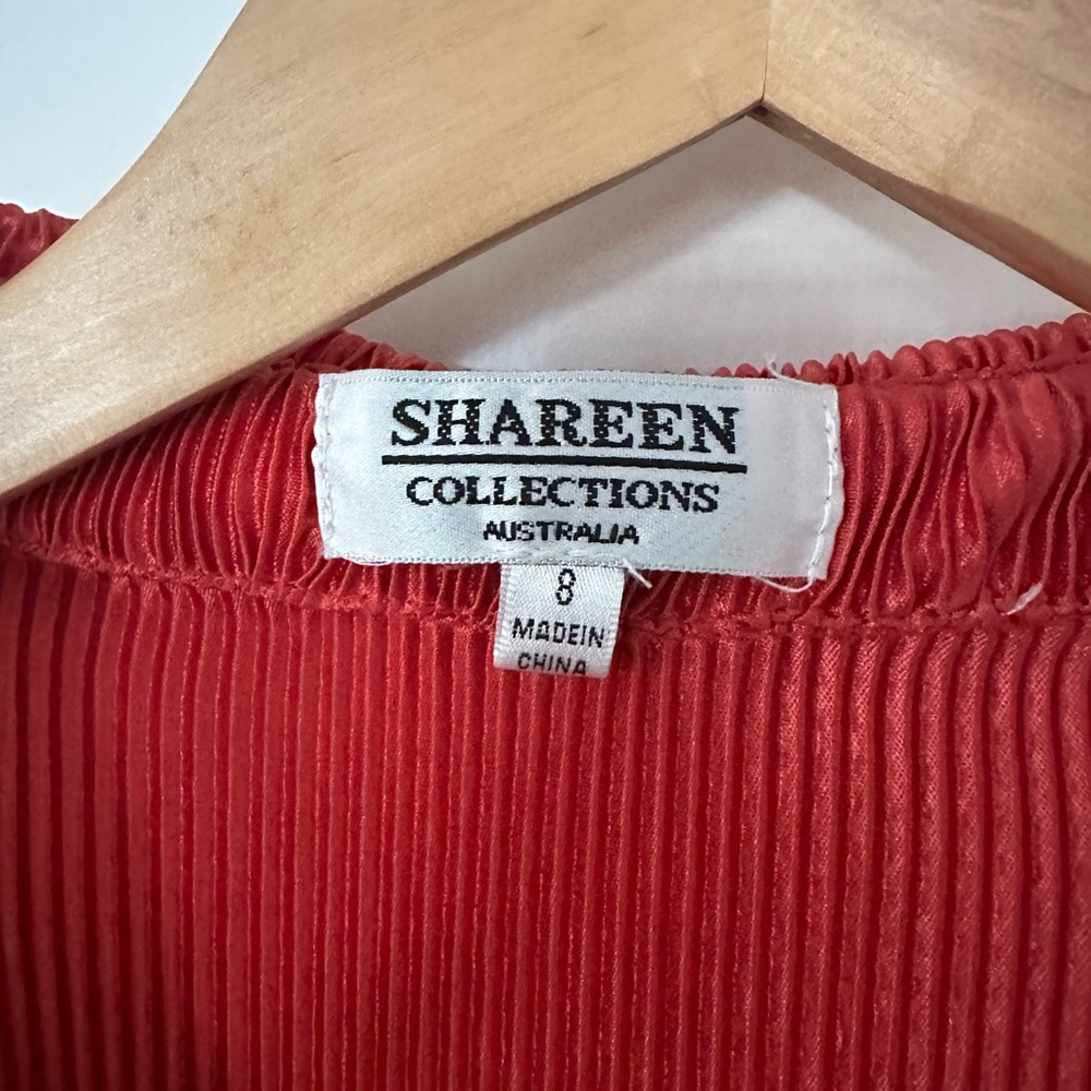 Ribbed Midi Button Button-Down Dress - Small - image 5